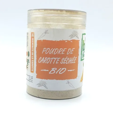 Poudre de carotte séchée - مسحوق الجزر المجفف