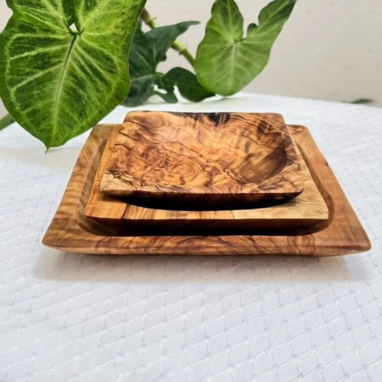 Plat 3 pièces  Carré - صحون 3 قطع مربعة الشكل - Image 1