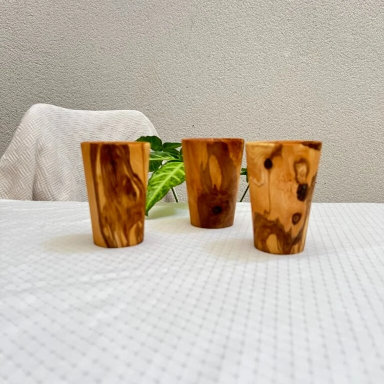 Verre simple en bois - كاس عادي من الخشب - Image 1