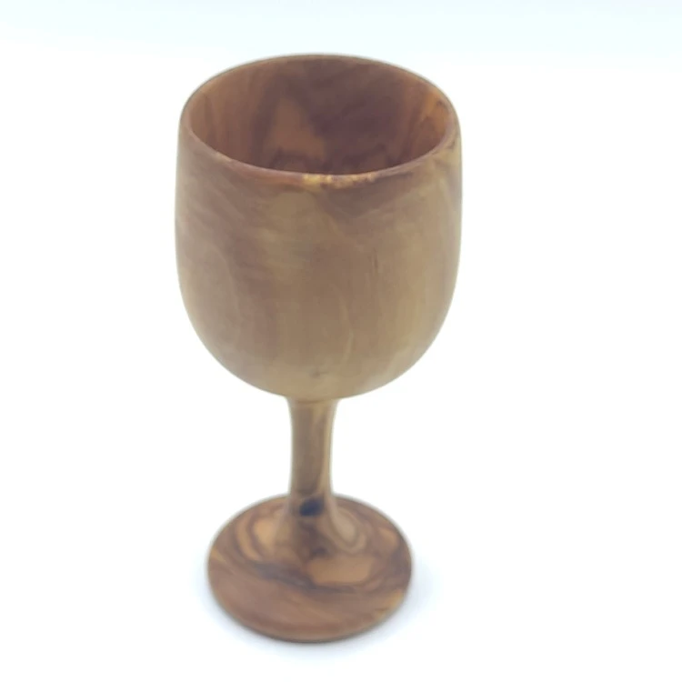 Verre en bois -   كاس بالقدم من الخشب - Image 1