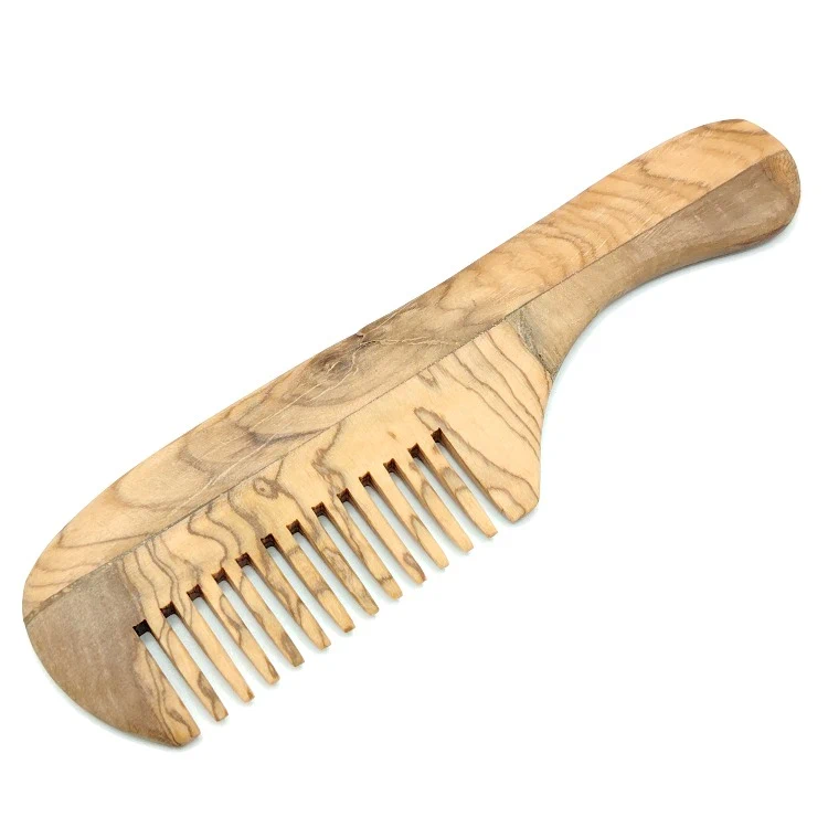 Peigne cheveux en bois - مشط خشبي - Image 1